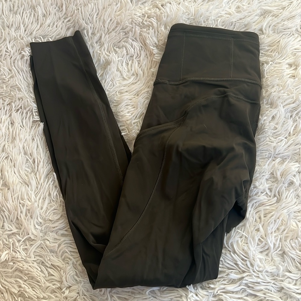 lululemon olive green leggings
